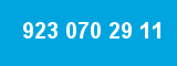923 070 29 11